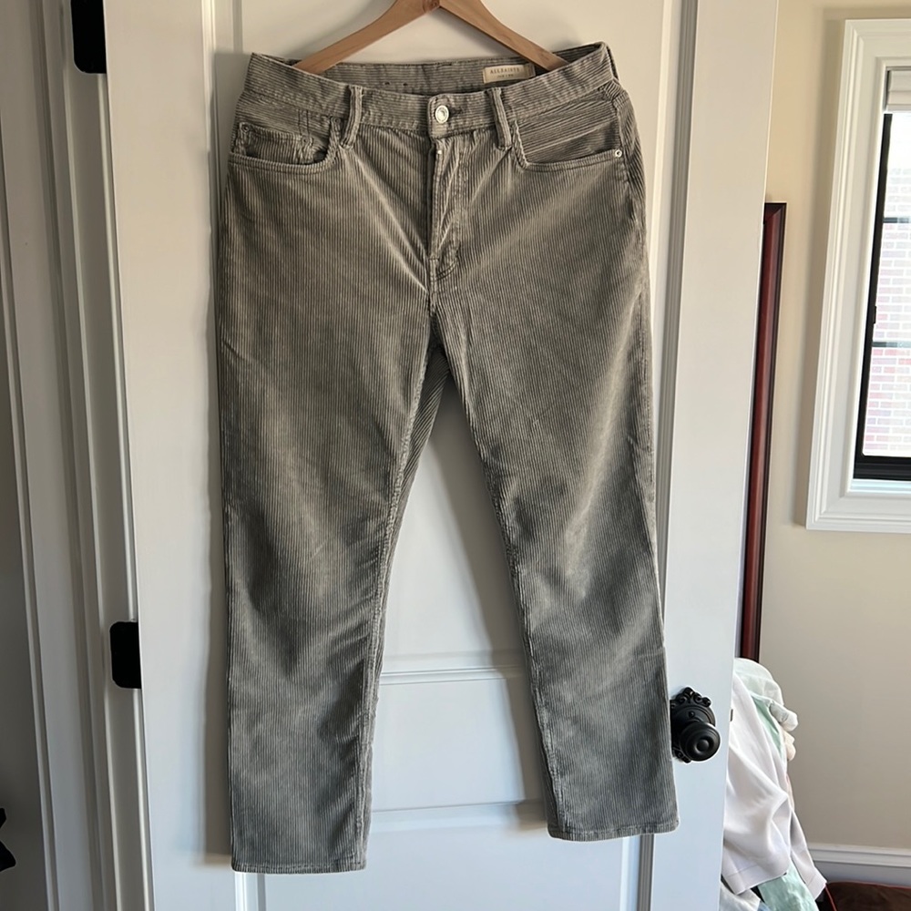 Allsaints Jack Corduroy Cropped Pants